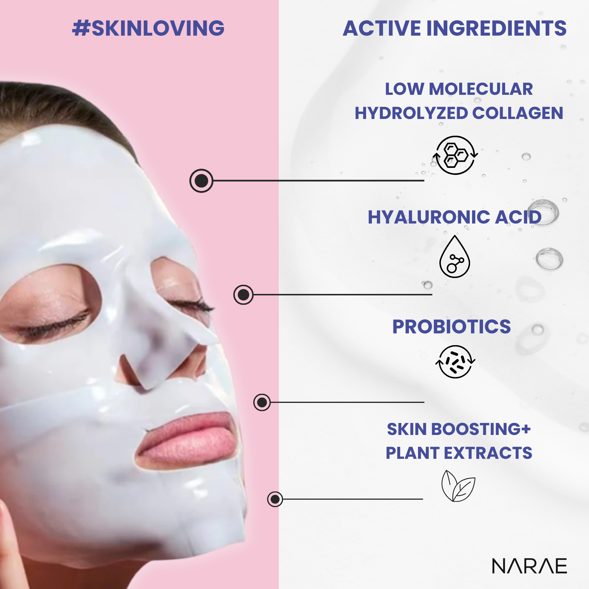 Narae Korean Glass Mask